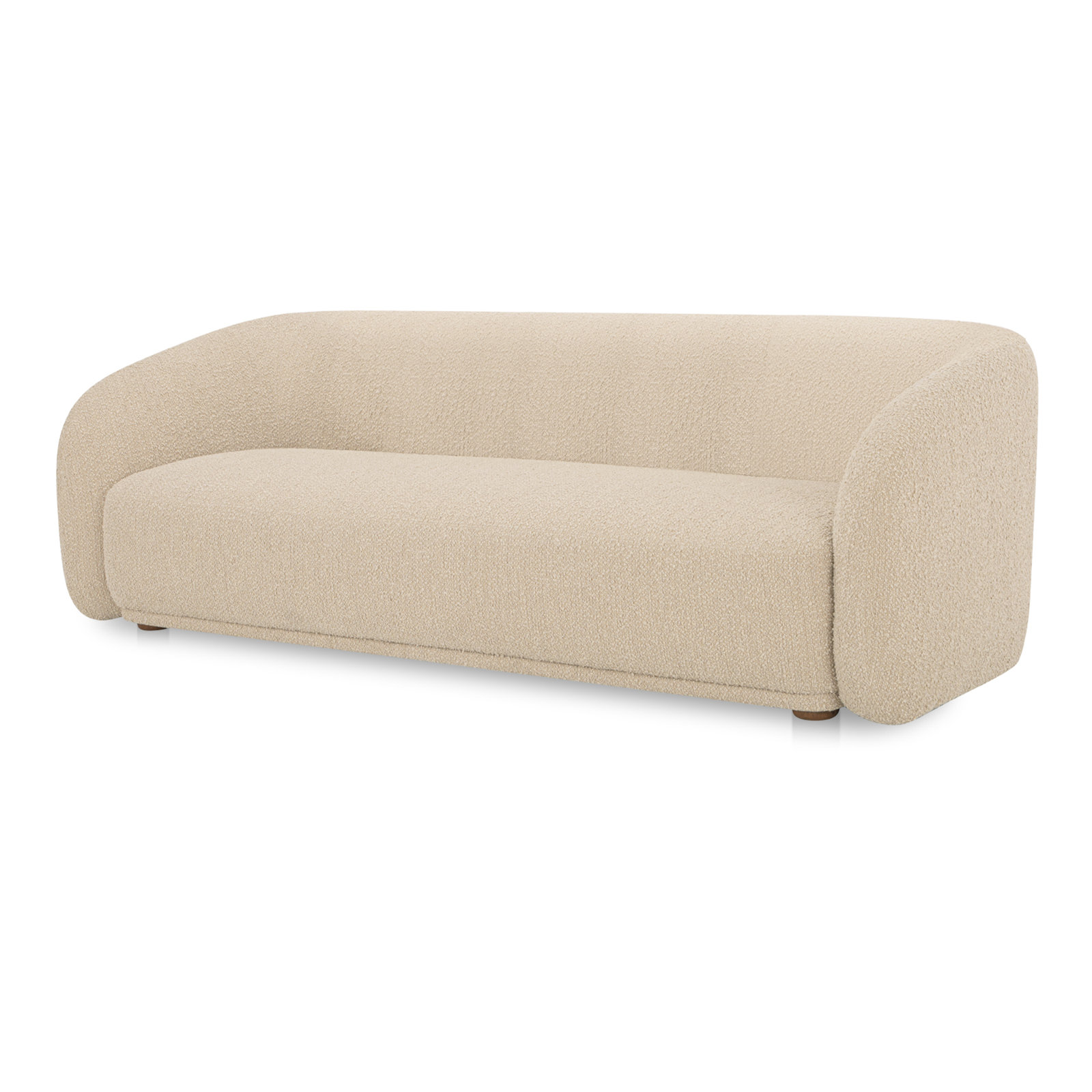 Penelope 90" Sofa, Natural Boucle