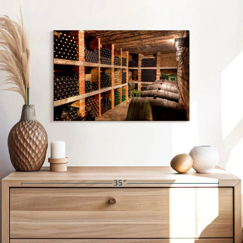 Lilie Wine Cellar, 16" H x 24" W
