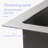 17 Inch Undermount Bar/Prep Single Bowl Sink, 16 Gauge Sus304 Stainless Steel, 10 Deep, Hand - Crafted Brushed Satin Finish, Soundproofing Feature, Condensation , X Water Drainage, All Accessories