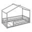 Structure de lit House avec clôture-599949252