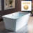 Echo 59'' x 29.5'' Soaking Acrylic Bathtub-59001516