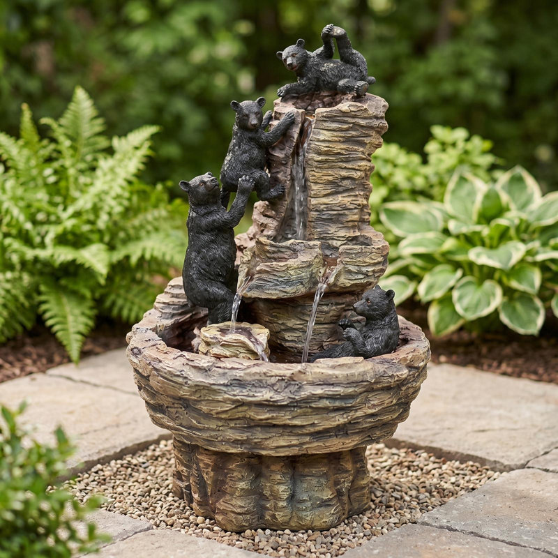 Fontaine d'ours noirs Splash Rocky Mountain