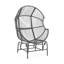 Fauteuil oscillant d'extérieur en osier Palos-496547526