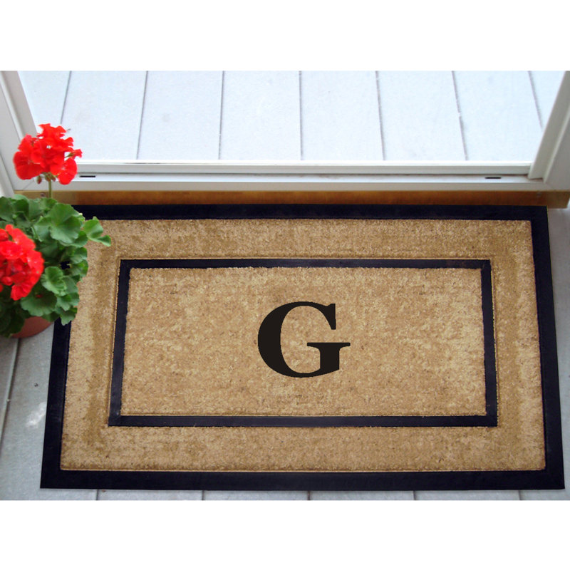 Tapis de porte antidérapant pour l'extérieur, L 22 po x L 36 po, G