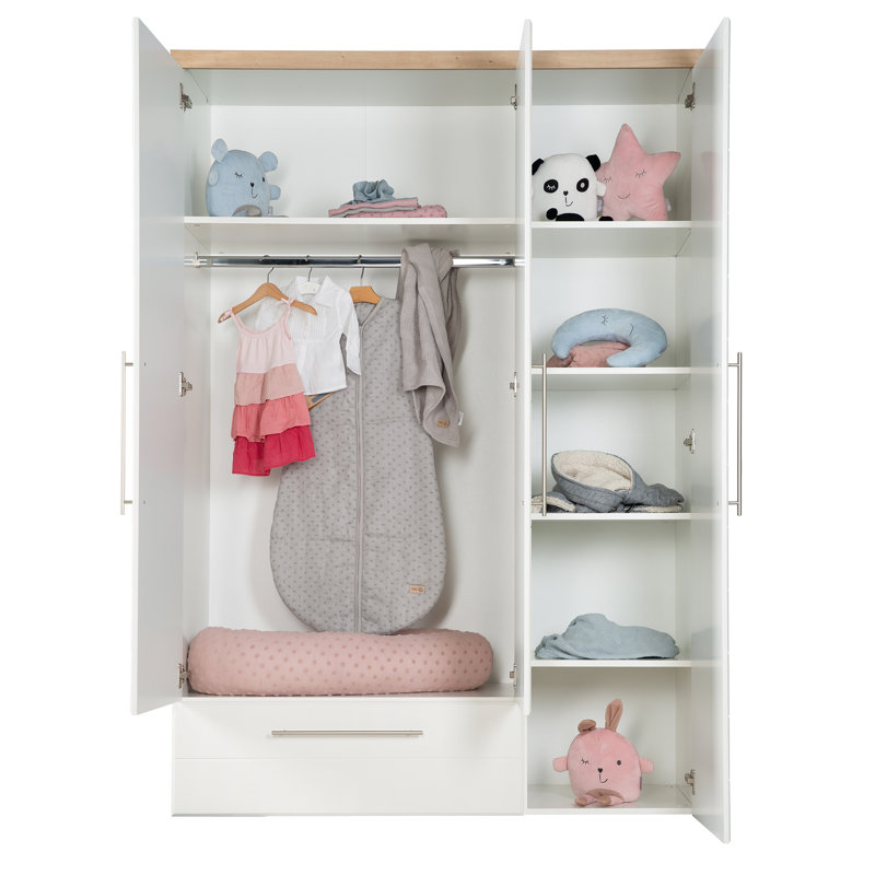 Nele 3 Door Wardrobe