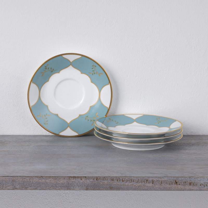 Soucoupes matinales Noritake Lodi, 6 po