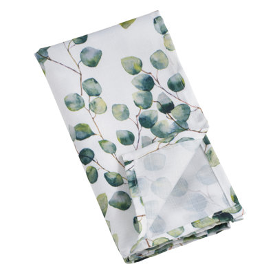 Natrona Polyester Floral Square Napkin