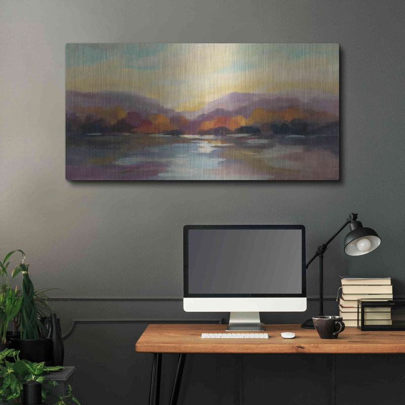 «Fall Sunset» par Silvia Vassileva, H 24 po x l 48 po