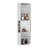 Oban Corner Bar Cabinet with Five Shelves , Eight Bottle Cubbies and Steamware-34679107