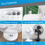 Benross 47Cm Oscillating Personal Fan
