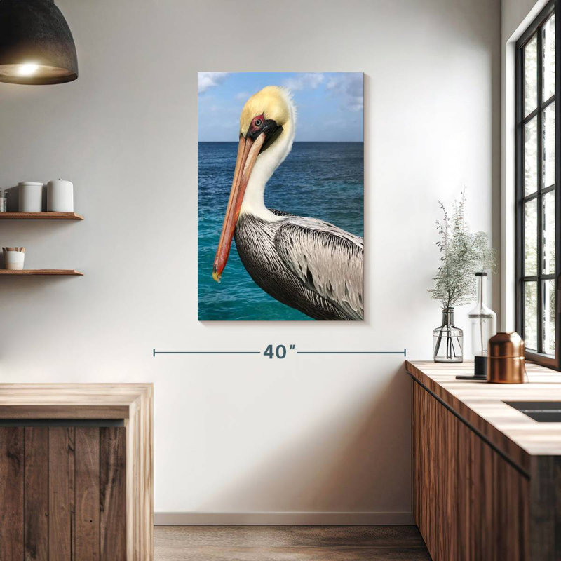 Brampt Pelican Profile, 39" H x 26" W