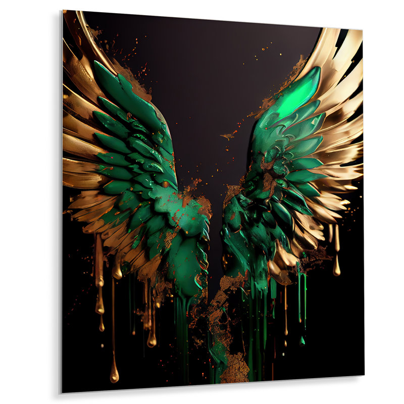 Fantasy & Sci-Fi Wall Decor on Metal, 20" H x 12" W x 1" D