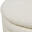 Kyrsten Acrylic Upholstered Storage Bench