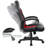 Ebern Designs Adjustable Reclining Ergonomic Faux Leather Swiveling PC & Racing Game Chair-213651834