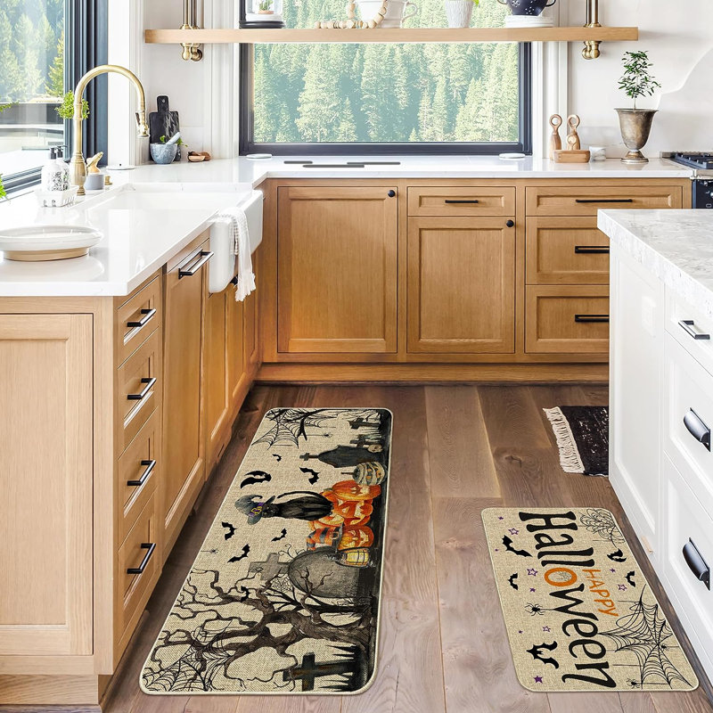 Jameen Polyester Kitchen Mat