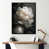 Black Floater Framed