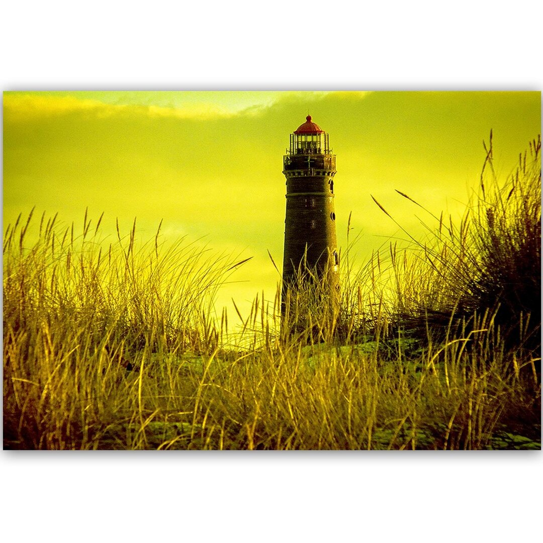 Leinwandbild Blick auf den Leuchtturm