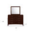  Commode double 54 po en bois massif à huit tiroirs