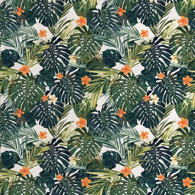 Tissu d’hawaii, l 58 po x L 180 po