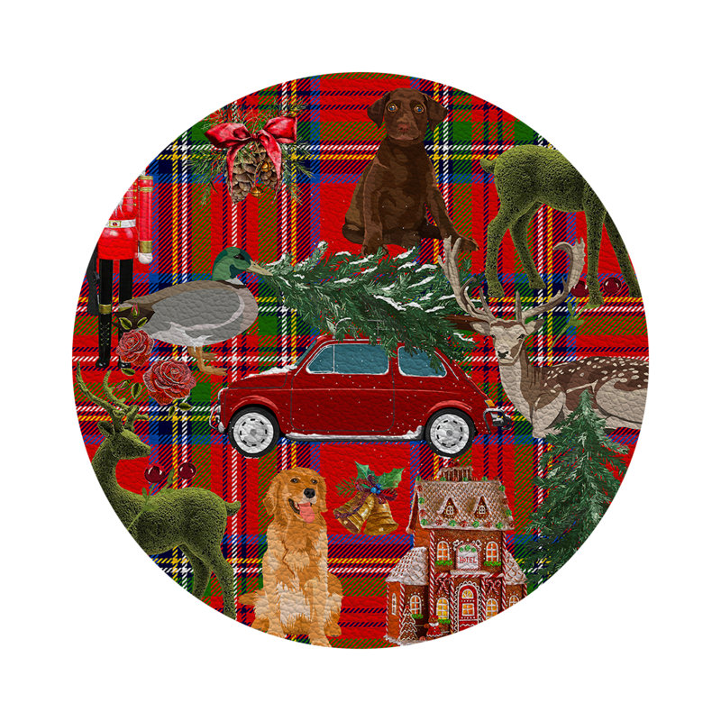 Napperon Ultimate Christmas, Plaid