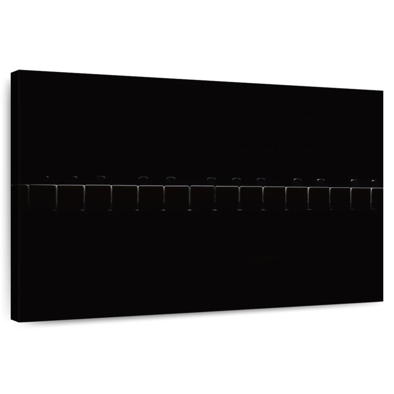 Abarca touches de piano sombres
