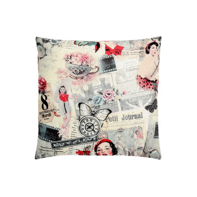 Housse et insert de coussin carré Andino