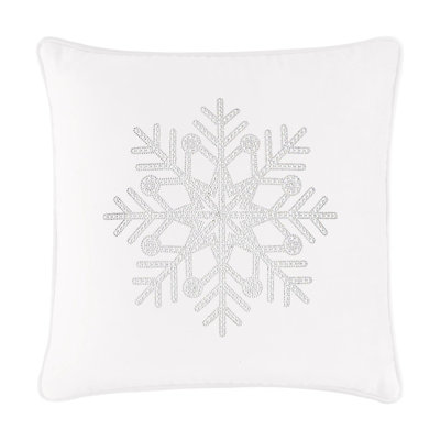 Coussin Sparkles Home Insert luxueux en plumes | Décor et décorations d'hiver