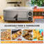 Four à pizza de comptoir WeChef 1300W pour pizza commerciale 12 "