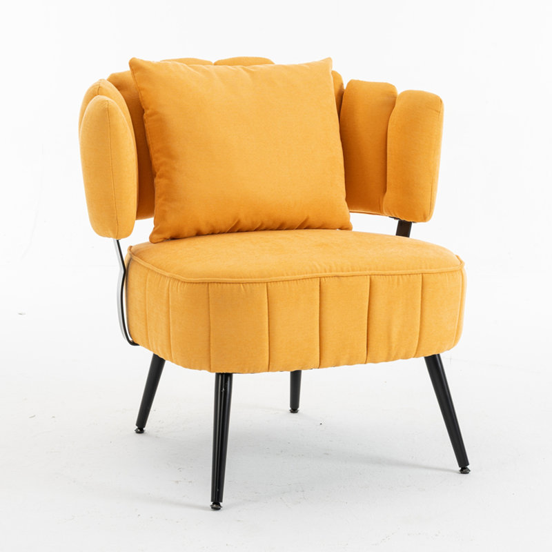 Fauteuil d'appoint moderne à petit espace