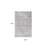 7' X 10' Blue and Gray Abstract Distressed Area Rug