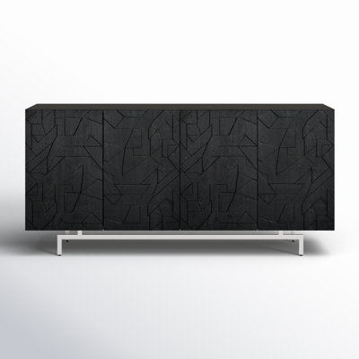 Buffet noir Franzen Geo
