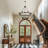 12-Light Oversize 40" 2-tier Wagon Wheel Chandelier