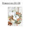 Art mural 24 po x 36 po Rustic White