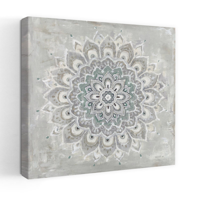 Mandala doux bohémien avec art bohémien bohème, H 18 po x l 18 po