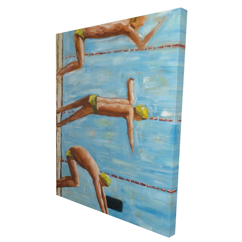 Swimmers - Toile contemporaine pour homme Cave Home Decor