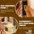 77in Multi-Level Cat Tree, Beige/Leopard, with 4.3in Thick Posts-1690183470