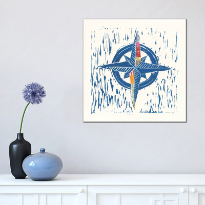 Nautical Collage I 1 Piece Wrapped Canvas Painting