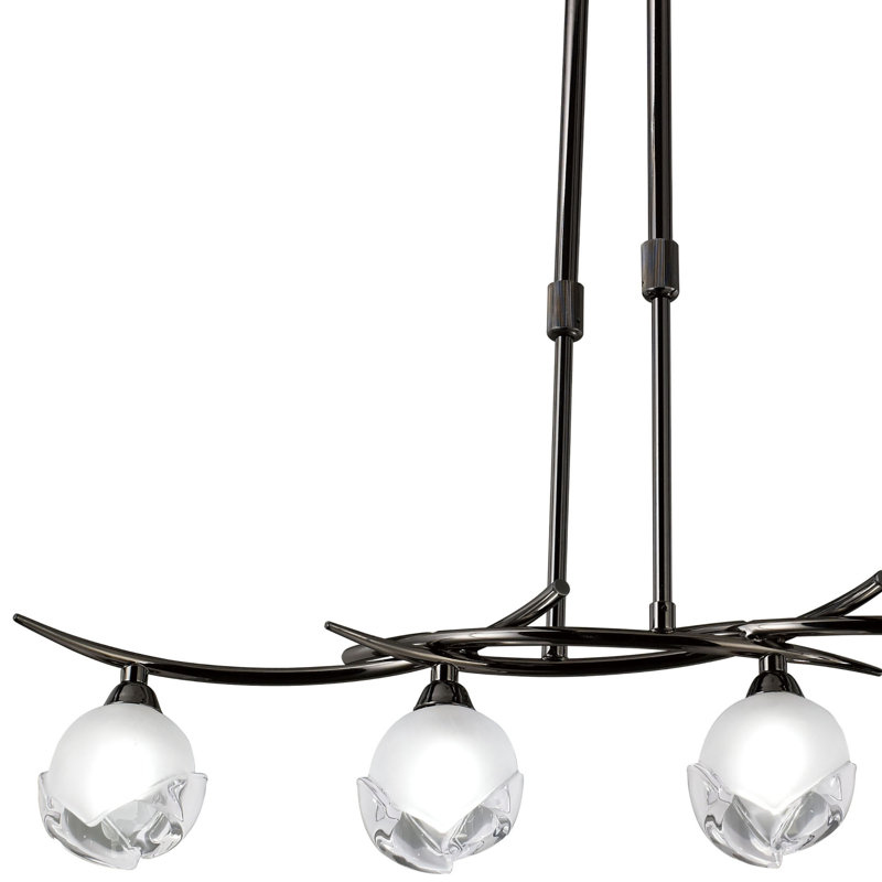 Cannava 4 - Light Kitchen Island Pendant, Polished Chrome
