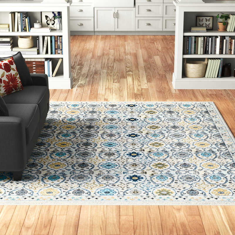 Tapis floral Osakis Performance, Rectangle 4 pi x 6 pi