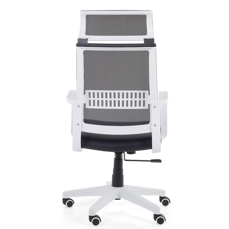 Office Chair with Headrest, Black
