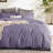 Bedsure Grayish Purple Duvet Cover Full Size - Soft Double Brushed Bedding Set for Kids & Adults（Set of 3）-109972631-109724466