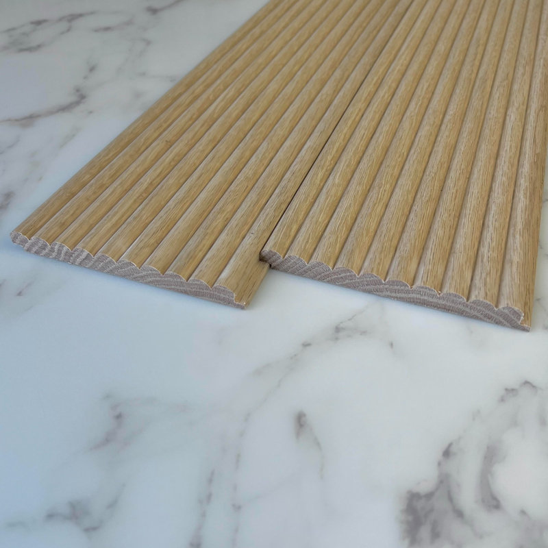 Fluted 1/2" Reeded