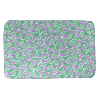 Mcguinness Memory Foam Non-Slip Bath Rug