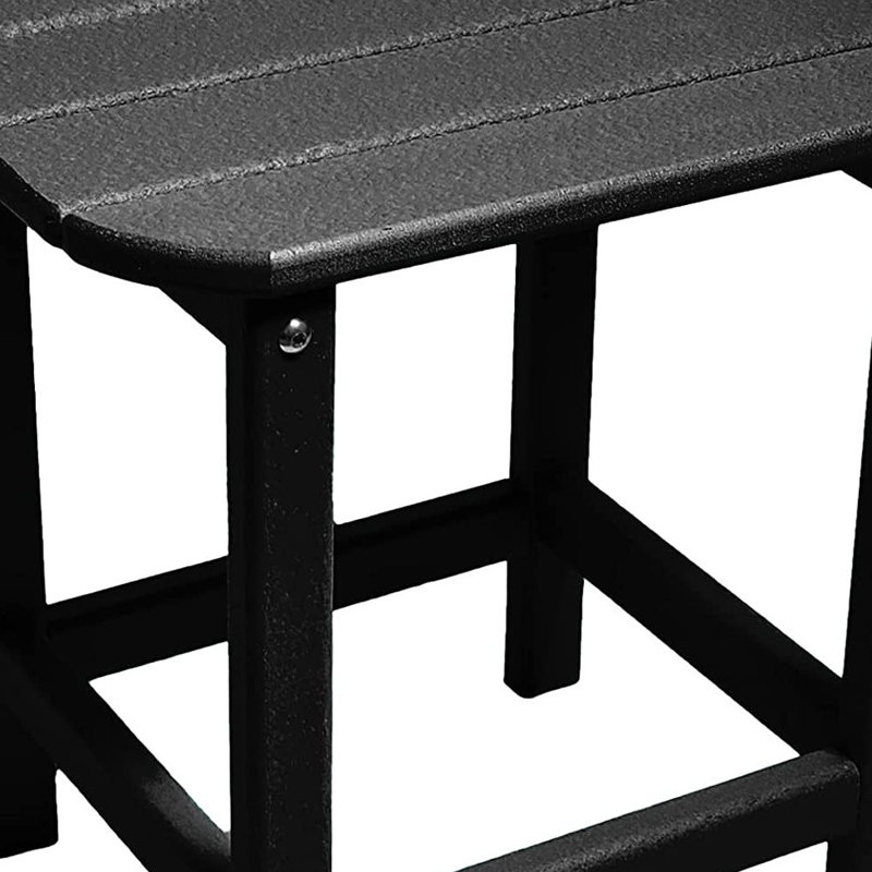 Table d'appoint extérieure 13 po, Noir