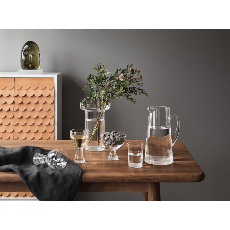 Limelight 1 Table Vase, 9" H x 2.13" W x 2.13" D, Clear