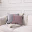 Coussin rectangulaire en microfibre lombaire avec passepoil, paquet de 2-114638936-114638918