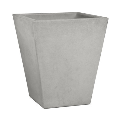15.5 in. Short Tapered Square - Natural Finish - Grey