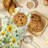 Meadow Petals Oven Mitt Cotton Twill