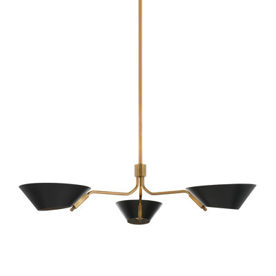 Sacramento Iron 3-Light Chandelier