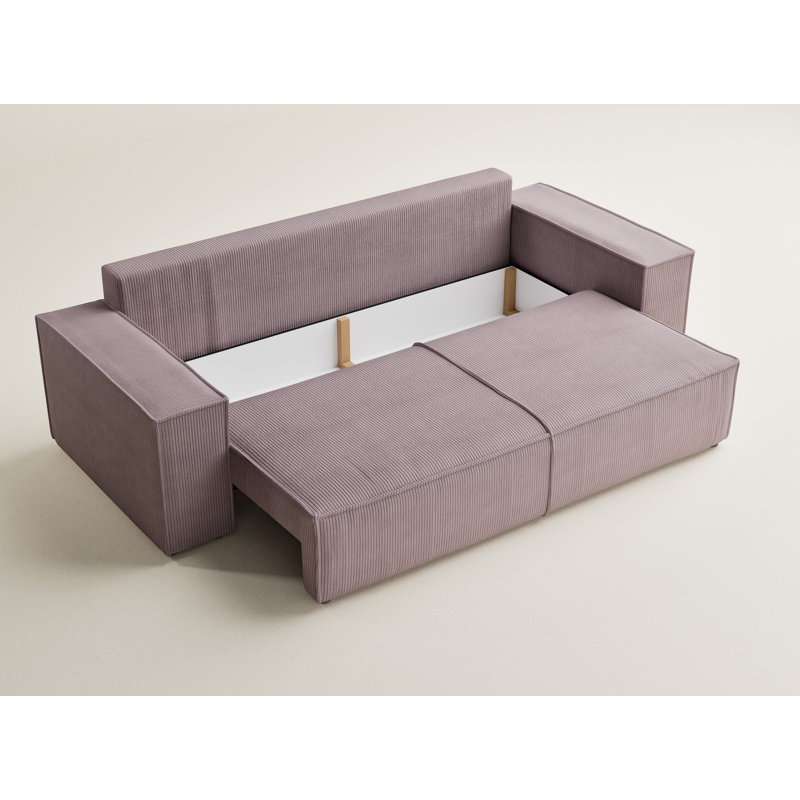 3 Seater Reclining Sofa, Purple